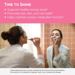Sugar-free, fast-melting biotin formulation graphic