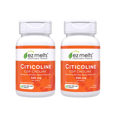 EZ Melts Citicoline 250 mg front label - 2 pack