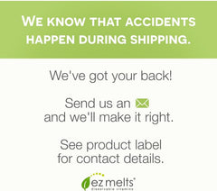 EZ Melts Folate travel-friendly packaging tablet for daily routine
