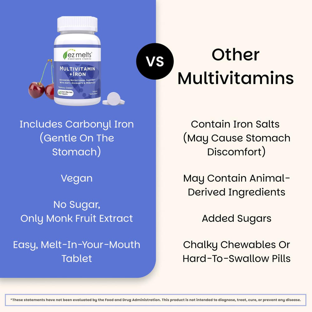 Label showing sugar-free, vegan and non-GMO formulation