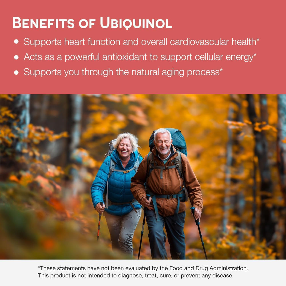 Heart health and cardiovascular support with ubiquinol