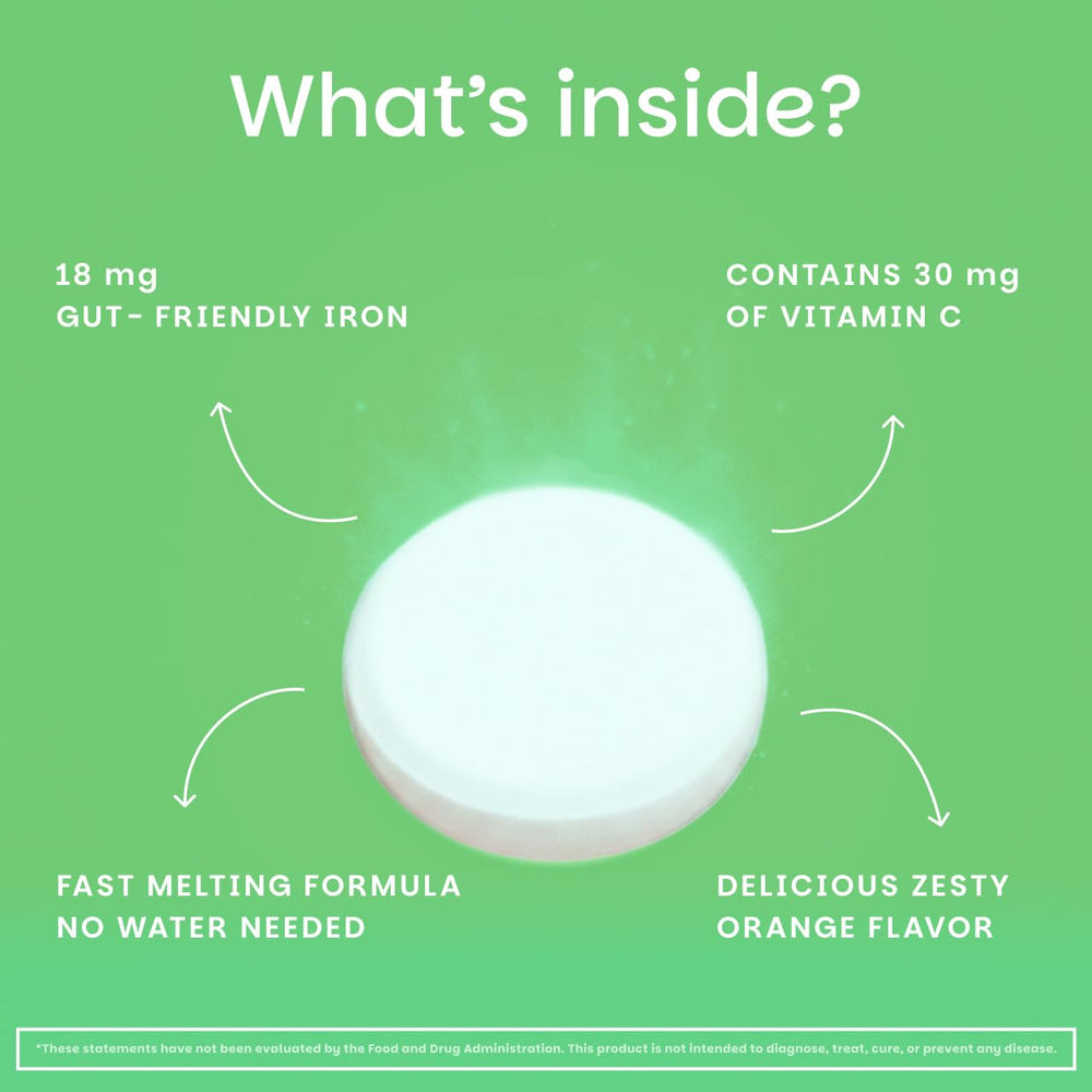 EZ Melts vegan non-GMO iron ingredients for clean label.