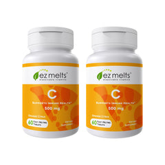 EZ Melts Vitamin C 500 mg dissolvable front view