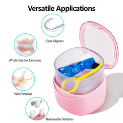 Built-in small brush for on-the-go cleaning