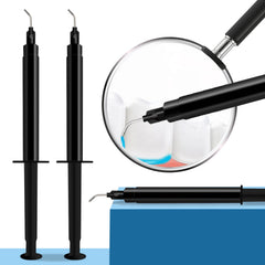 Gum protector gel cured with dental curing light to stay in place