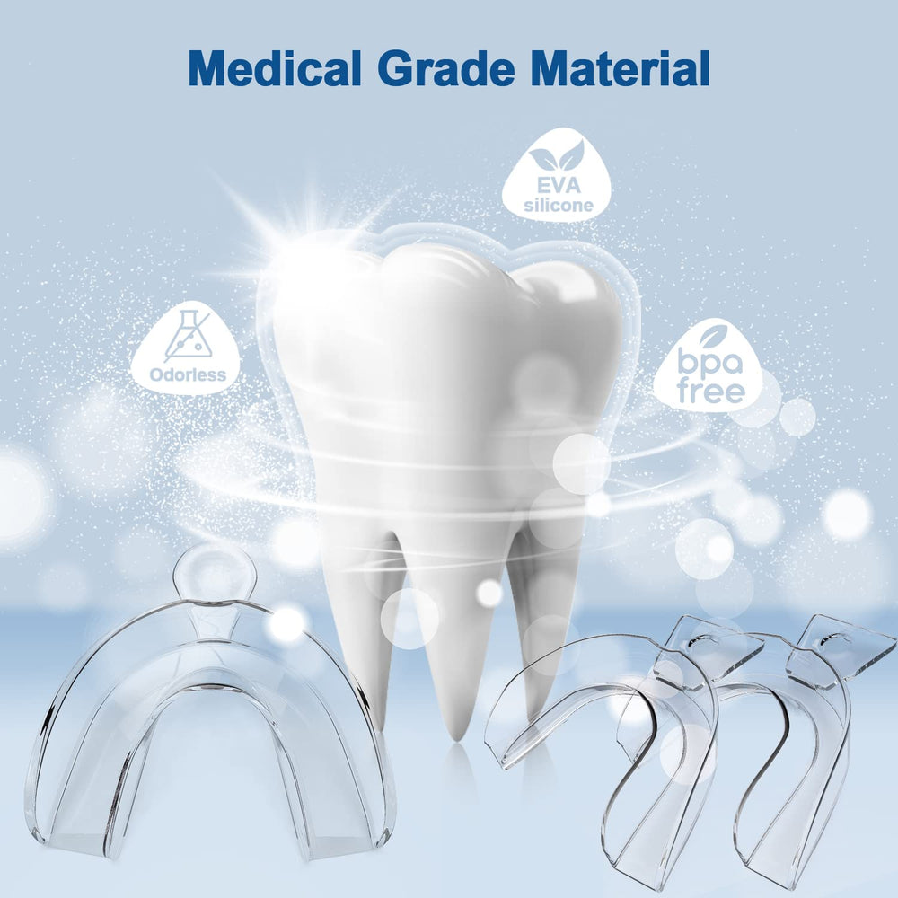 Moldable teeth whitening tray ready for customization