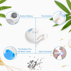 EZGO LED accelerator being used with whitening gel and strips