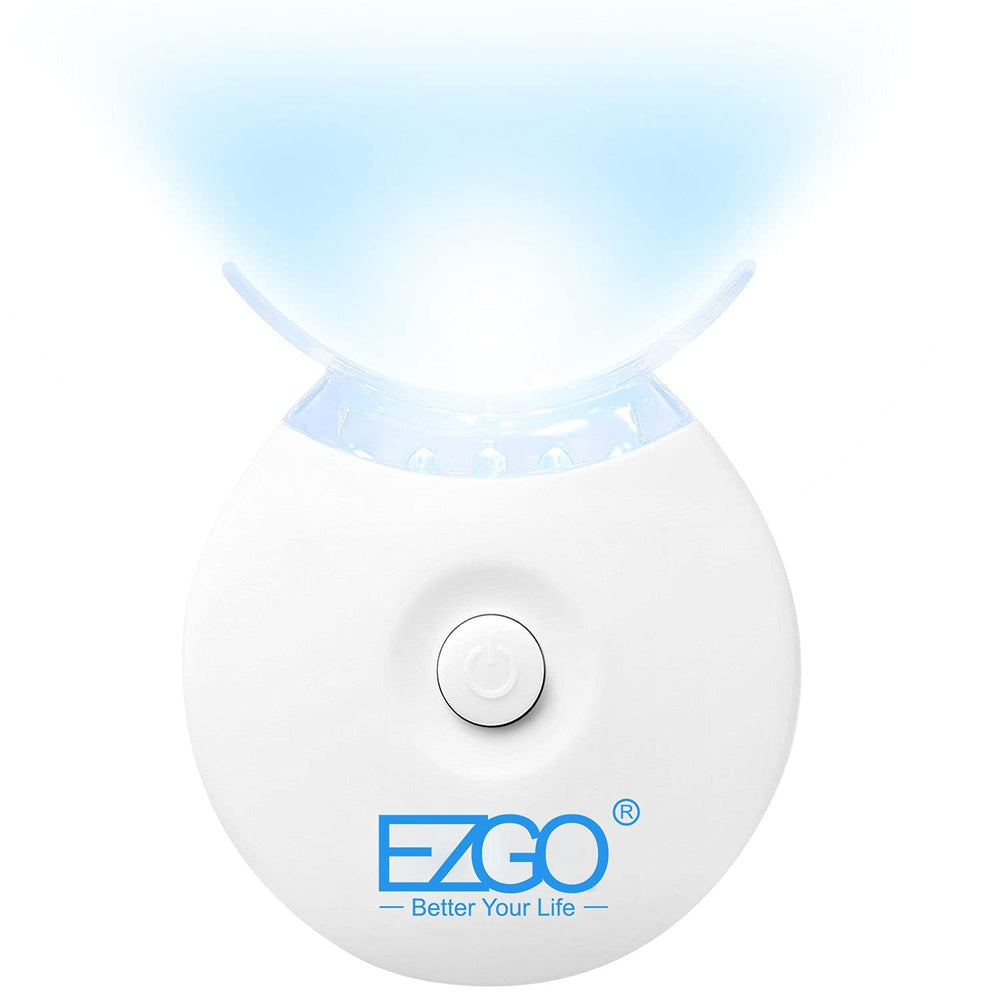 EZGO Teeth Whitening LED Accelerator Lights product with packaging