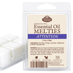 Fabulous Frannie natural soy meltie 2.5oz with cedarwood, lavender, orange and vetiver essential oils