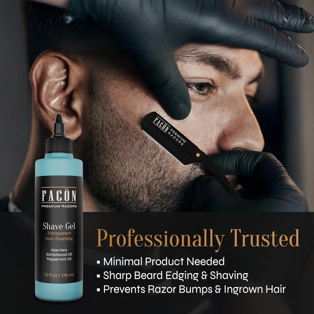 Facón aloe vera and menthol cooling for soothing shave