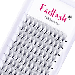 FADLASH 120-piece tray ready for efficient lash applications.