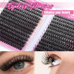 FADLASH beginner-friendly clusters simplify DIY lash styling.