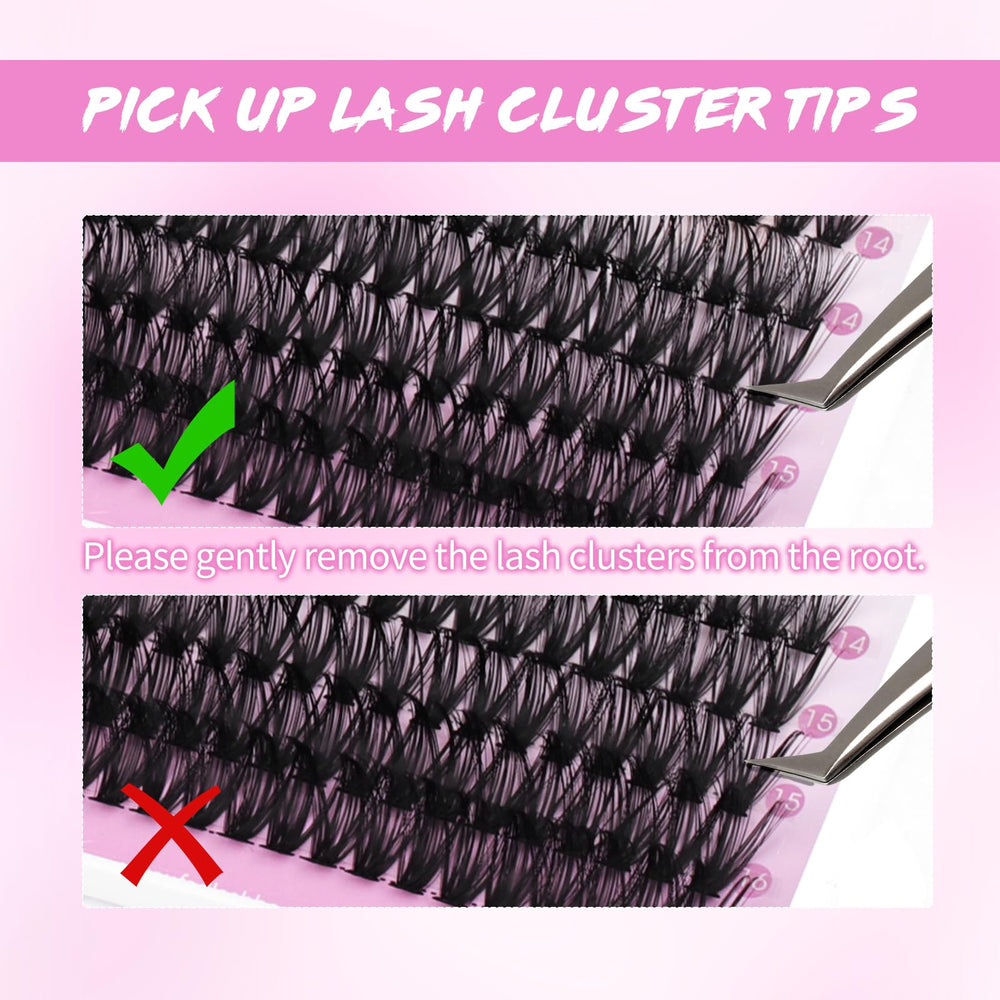 FADLASH clusters enable salon-at-home versatility.