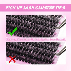 FADLASH clusters enable salon-at-home versatility.