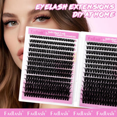 FADLASH volume-packed clusters create bold eye definition.