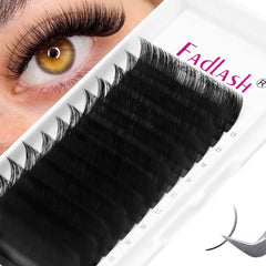 FADLASH eyelash extensions 0.05-CC curl 15-20mm ready to form voluminous fans