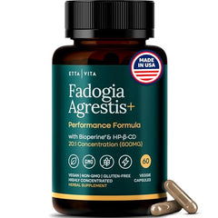 Organic Fadogia Agrestis 600mg bottle – front view
