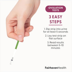 LH detection using ovulation strips from BFP Kit