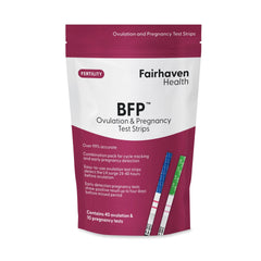 Fairhaven Health BFP Kit with 40 ovulation test strips