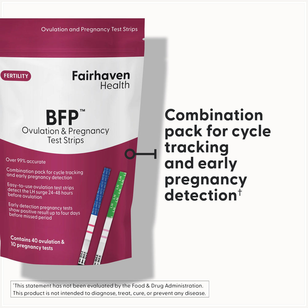Fairhaven Health BFP Kit with 10 pregnancy test strips