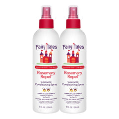 Fairy Tales Rosemary Repel bottle front shows detangling-ready conditioning for kids' hair.