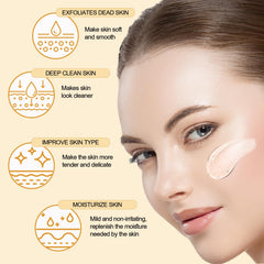 FAIRYTALESPACE orange gel helps purify pores and reduce blackheads for clearer skin.