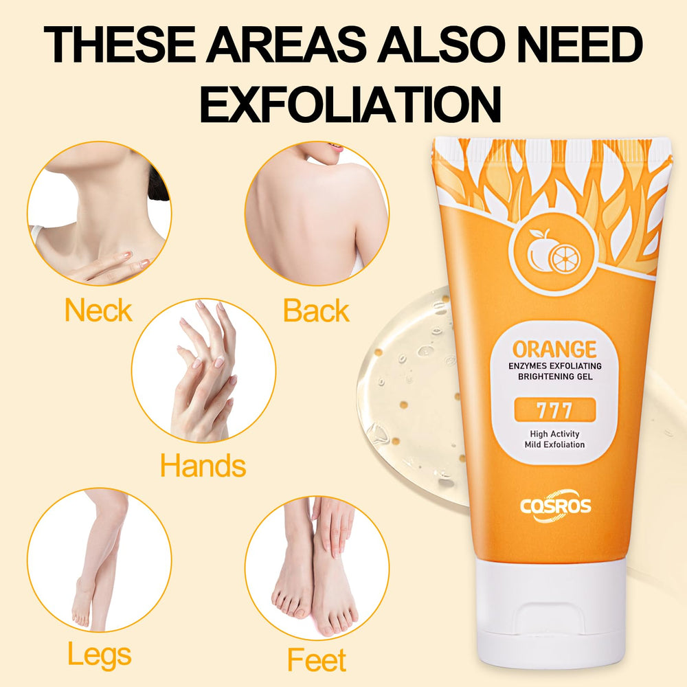 FAIRYTALESPACE orange exfoliator is safe for all skin types, including sensitive skin.