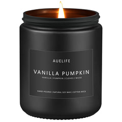 Fall candle vanilla pumpkin 7oz jar