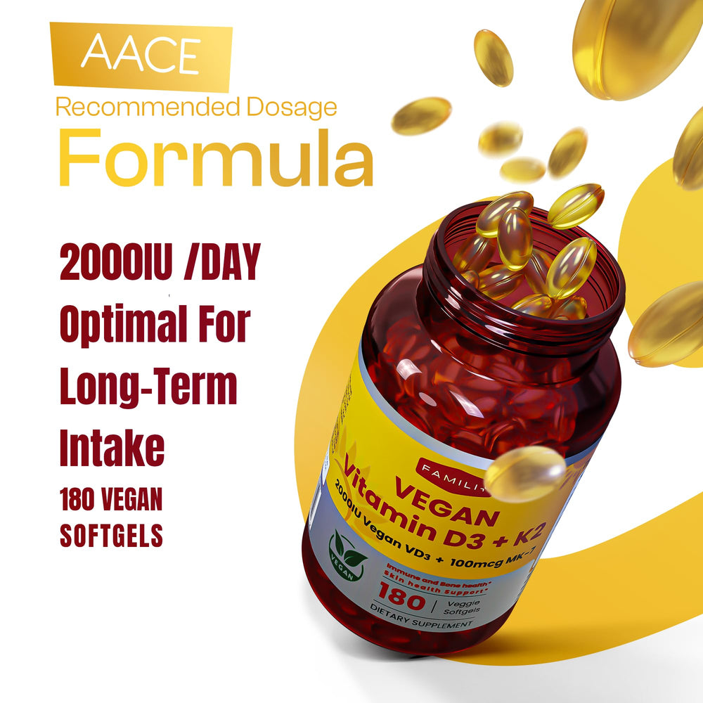Label highlight: 2000 IU D3 and 100 mcg K2 MK-7 with coconut MCT oil