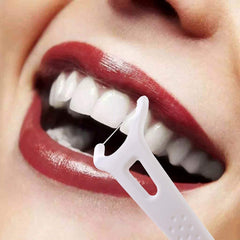Packaging showing 120-count floss picks