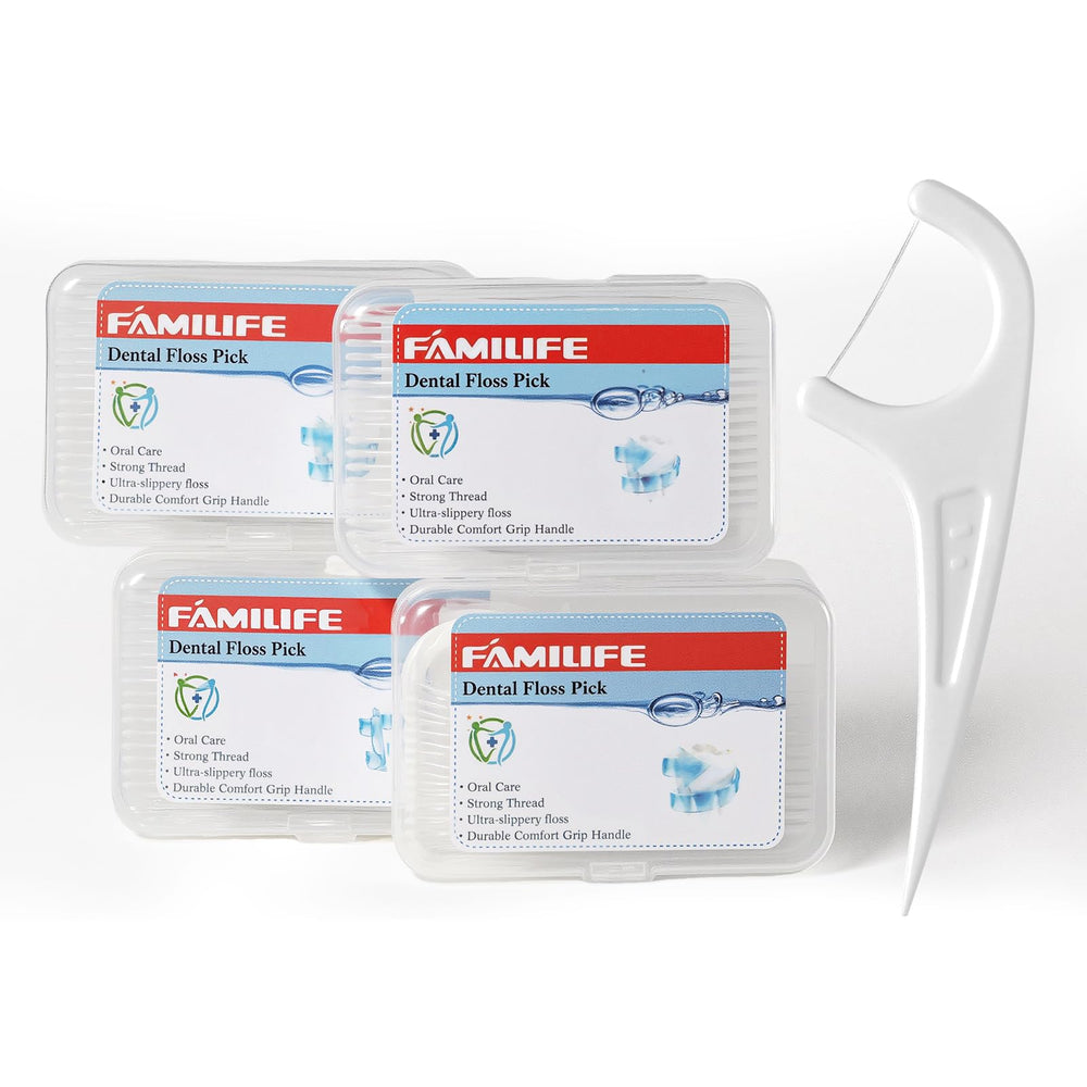 FAMILIFE floss picks 240-count packaging with unflavored floss