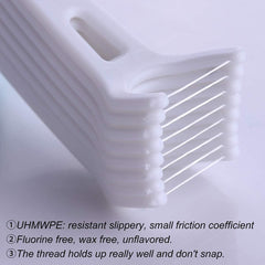 Travel case containing FAMILIFE floss picks