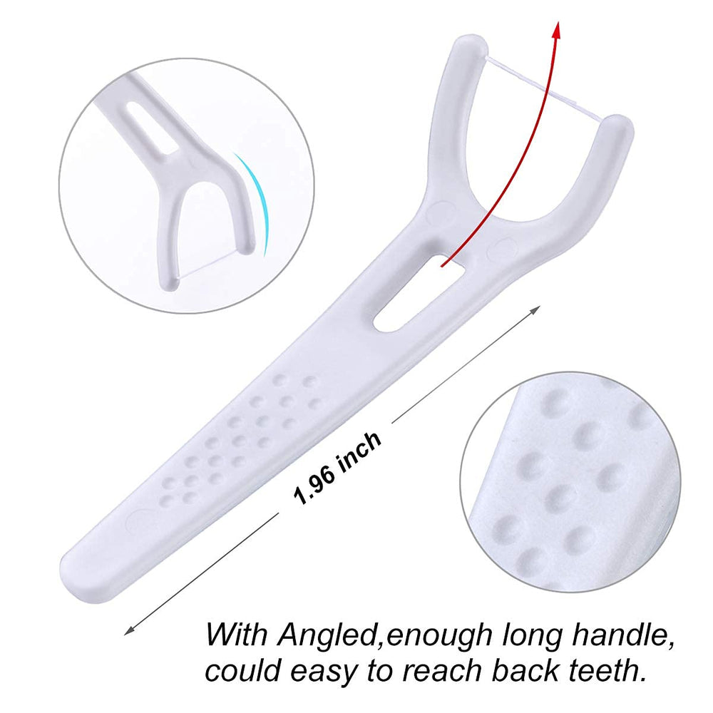 Unwaxed dental floss with durable construction