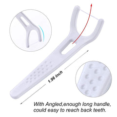 Unwaxed dental floss with durable construction