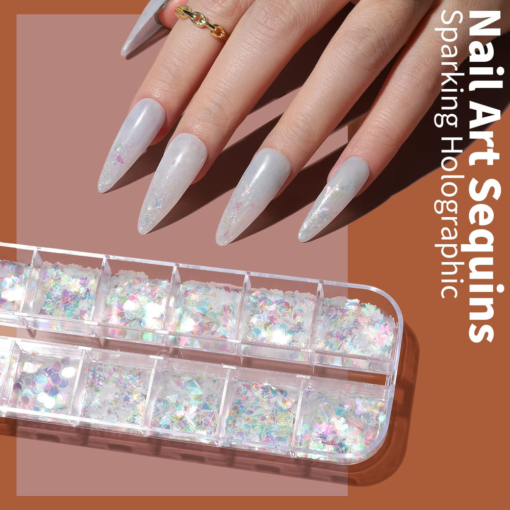FANDAMEI self-adhesive nail stickers with varied patterns
