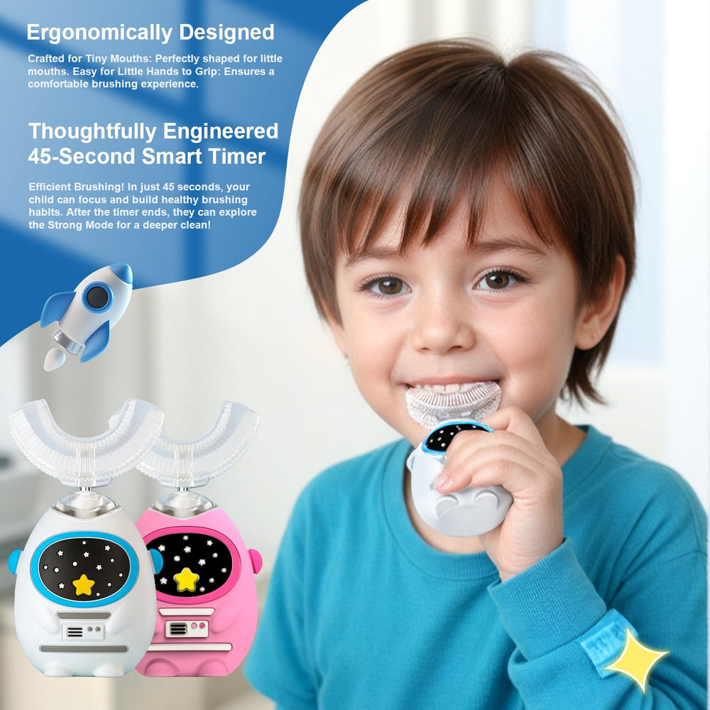 Soft silicone mouthpiece close-up for sensitive gums