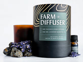 Farm to Diffuser lava rock diffuser close-up for subtle mood-enhancing aroma