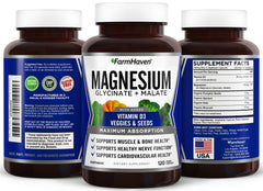 LabDoor tested, USA-made FarmHaven Magnesium Complex packaging