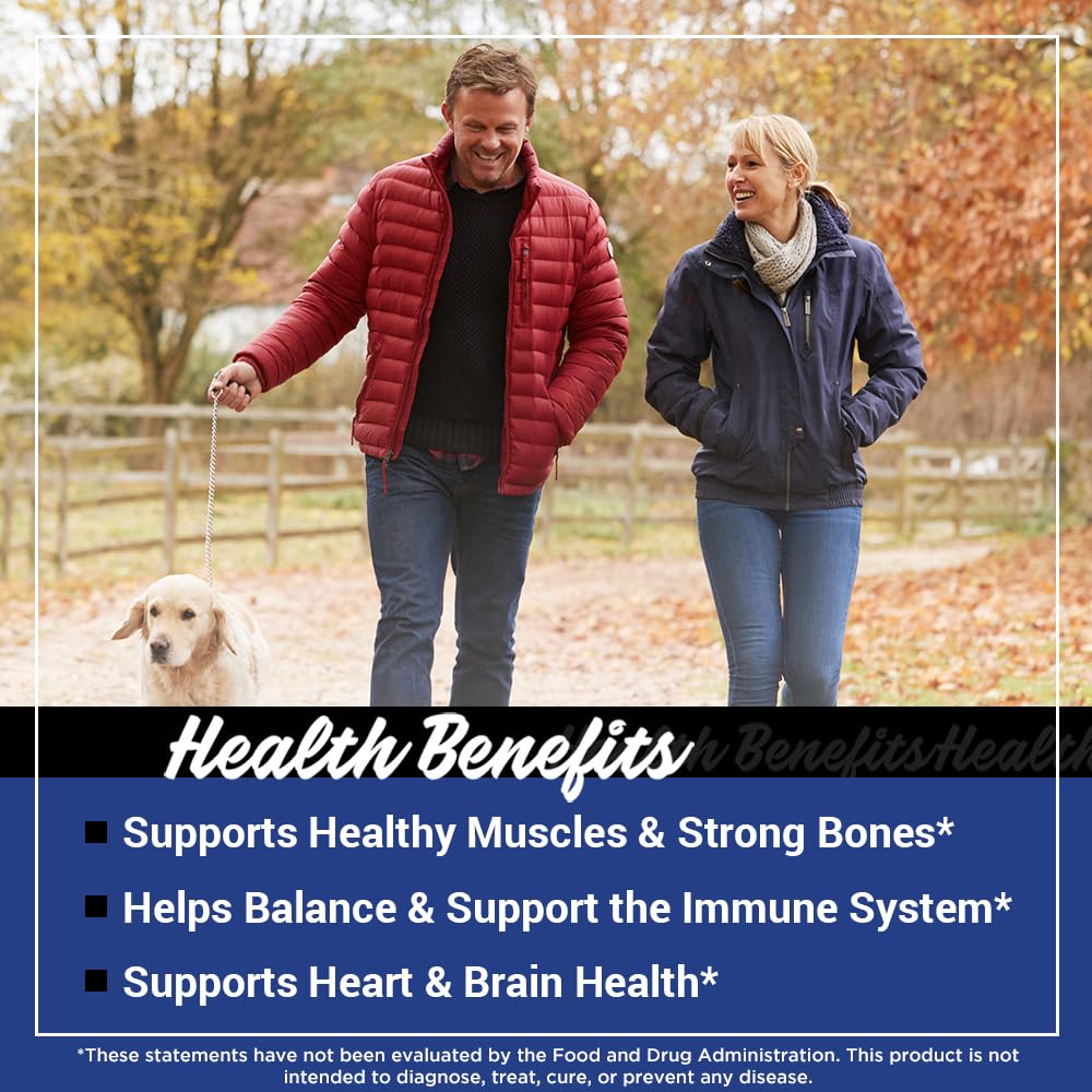 Supports nerves, muscles and energy levels