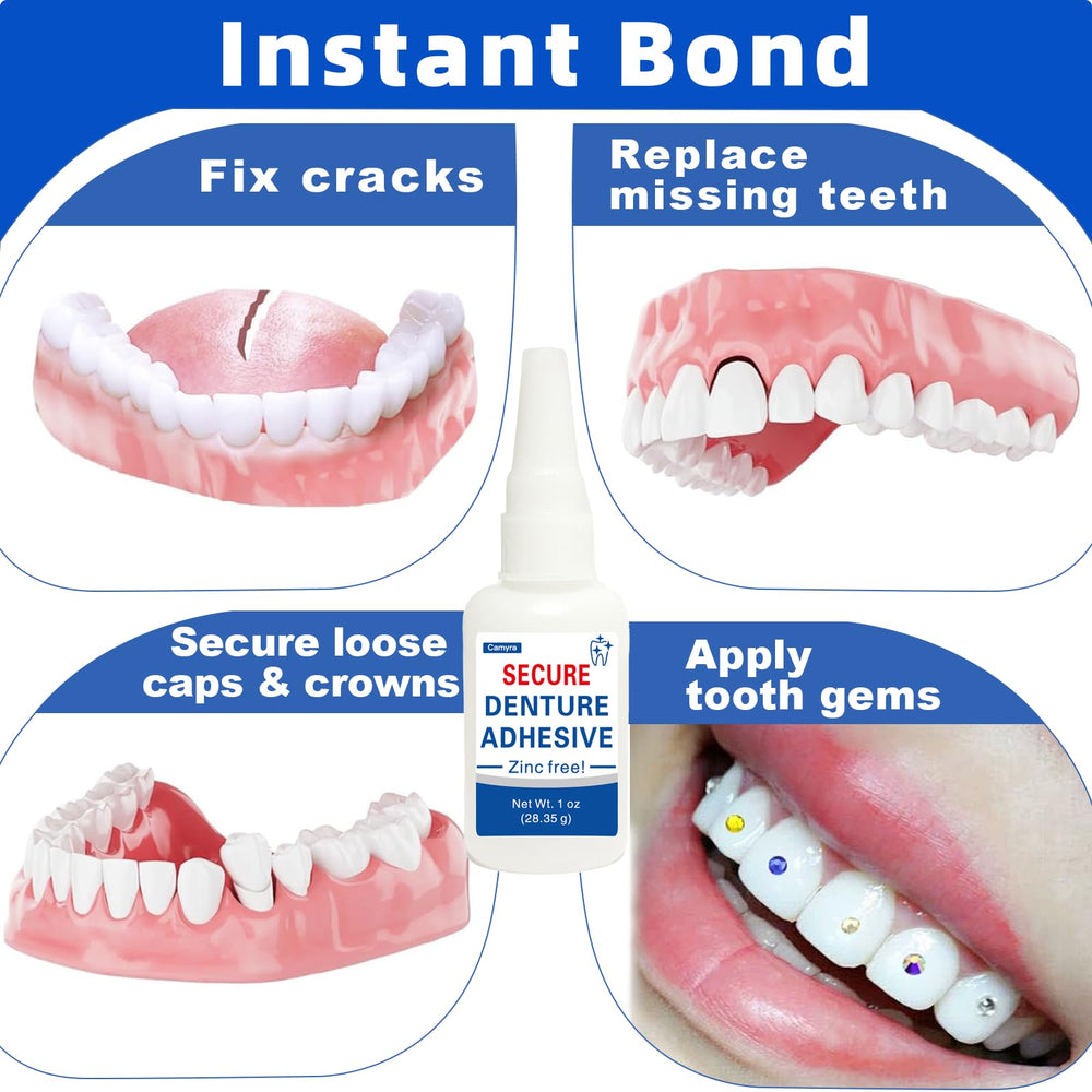 Illustration of fast bonding: 30 seconds to full strength