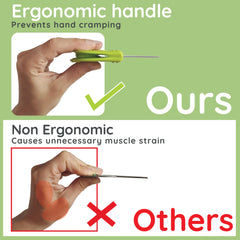 Fast 'n Clean Lice Comb built with safe materials for sensitive skin.