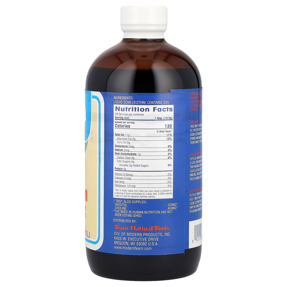 Liquid lecithin added to sauces and dressings