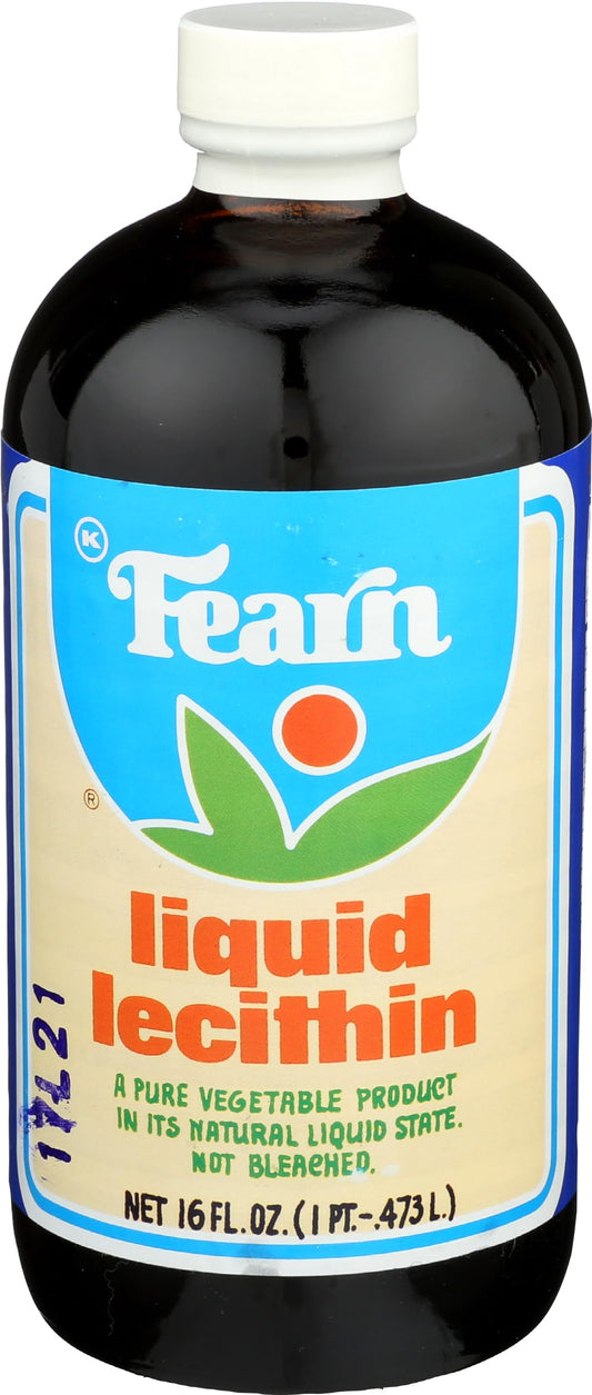Fearn Natural Foods Liquid Lecithin 16oz bottle