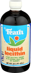 Fearn Natural Foods Liquid Lecithin 16oz bottle