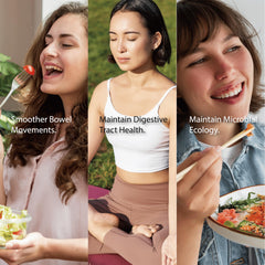 Immune support concept with gut health imagery
