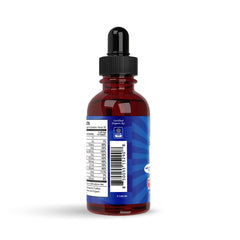 Dropper used to dose liquid drops with juice or water