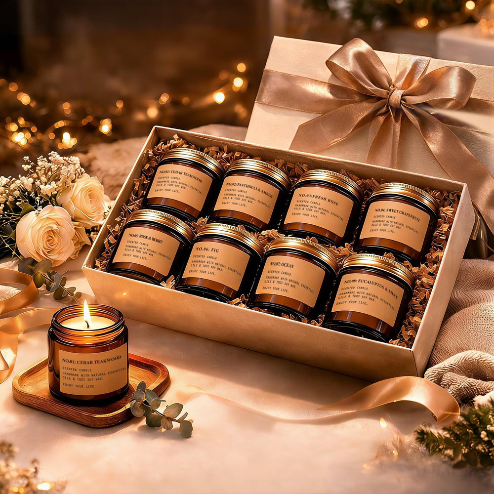 Feibao open gift box displaying all six scents ready for gifting