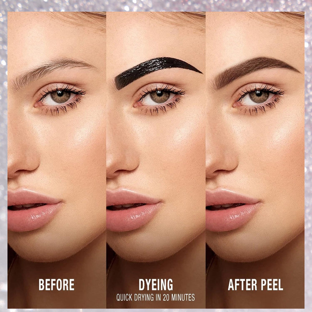 FeiCuiYun eyebrow tattoo waterproof hold resisting smudges through workouts