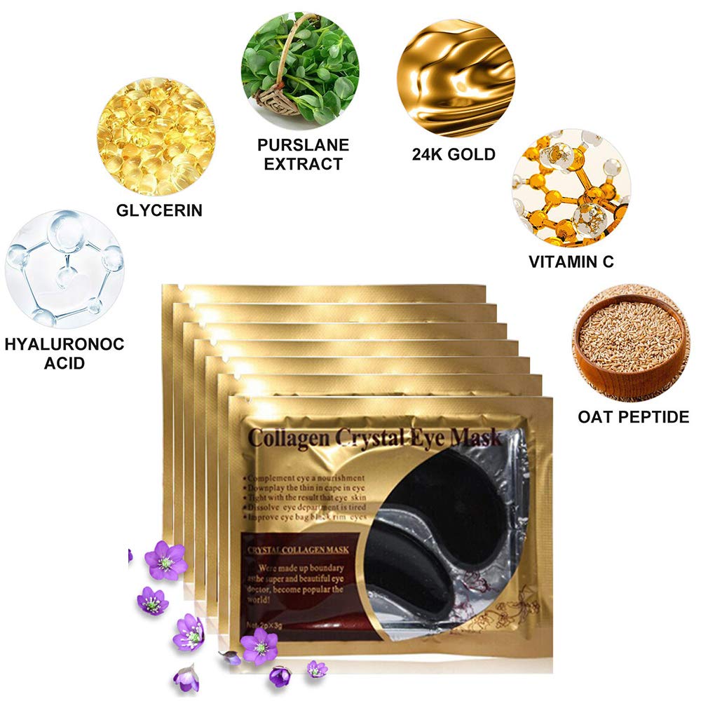 Felico anti-puffiness patches provide quick cooling relief.