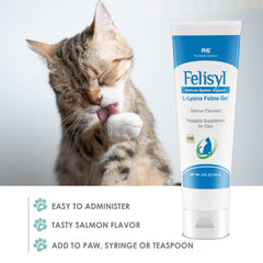 Nutrition label of Felisyl L-Lysine Gel